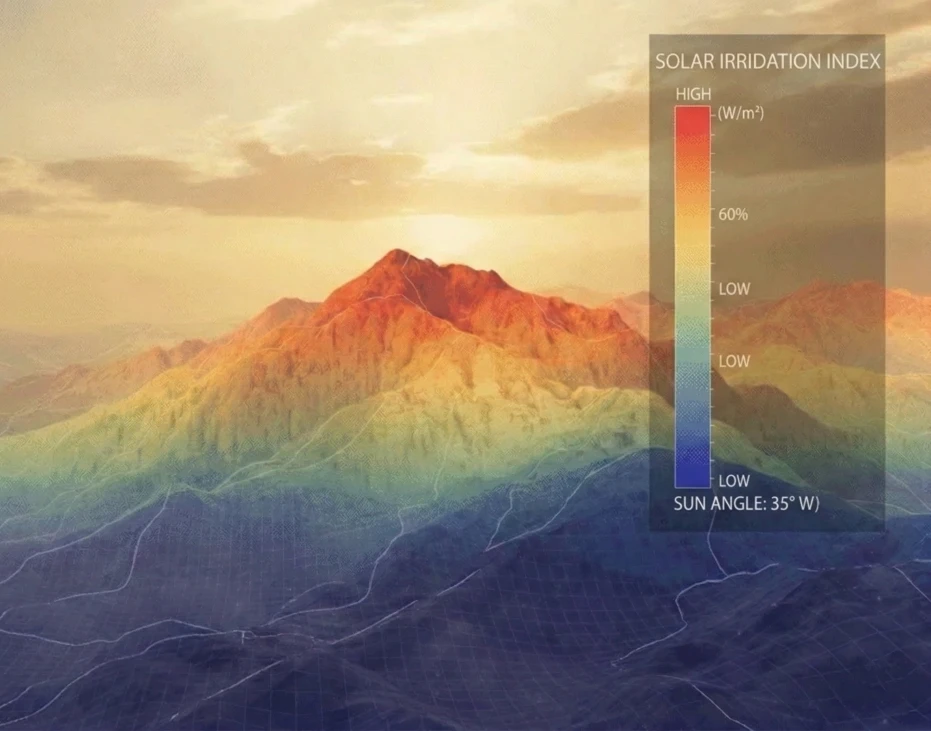 Regional Solar Resource visualization